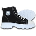 thumbnail image 2 of Tenis Para Mujer De Moda Estilo 1010Ka5 Marca Kadewe Acabado Textil Color Negro negro 26.5, 2 of 4