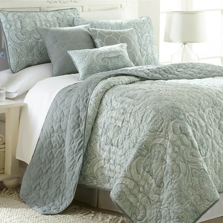 Sanctuary 6 Piece Reversible Quilt Set - Bali Queen