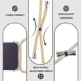 thumbnail image 3 of for iPhone 14 Pro Max Crossbody Case,iPhone 14 Pro Max Clear Case with Adjustable Lanyard Strap Soft TPU Anti-Scratch Anti-Yellowing Shockproof Protective Phone Cover 6.7 inch 2022 - Beige, 3 of 12