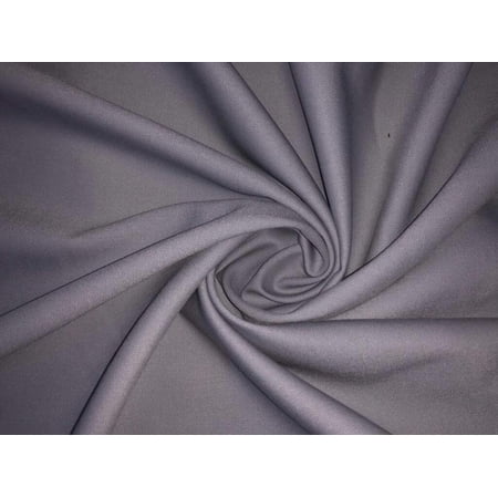 Suiting Superfine blended 70% poly 30% wool 58" wide available in 5 colors silver grey, grey, navy, denim blue,ink blue