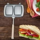 thumbnail image 3 of Pan, Home Cooks Sandwich Maker, revestimiento antiadherente, de limpiar y mini sandwicheras, sartén de calentamiento de Gloria Sandwichera, 3 of 9