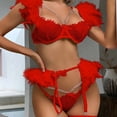thumbnail image 2 of Lencería sexy de estilo europeo y estadounidense para mujer, cadena de encaje de tres puntos, traje divertido de comercio exterior, 2 of 6