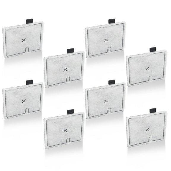 TSV 8pcs Large Filter Cartridges for Aquarium, S Aquarium Fish Tank Replacement Filters Fit for Minibow Aquarium Filters