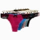 thumbnail image 5 of Moonflame 5 unids/lote de talle bajo de encaje de algodón G Strings ropa interior mujeres tangas, 5 of 5