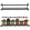 Black, variant on New Drill-Free Wall-Mounted Spice Rack for 2026,Wall Mounted Kitchen Rack 2026 New No Drill Wall Mounted Rack Saving Storage Shelf for Kitchen Pantry and Bathroom