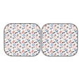 thumbnail image 7 of Goofa 4th Of July1 Pattern 2 Piece Car Windshield Sun Shade Foldable | Front Windshield Shade for Sun, Heat and UV Rays | Sunshade for Car Front Window-Medium, 7 of 7