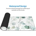 thumbnail image 4 of Floral Eucalyptus Leaves Gaming Mouse Pad Large Mouse Pad (31.5x11.8 Inch) Non-Slip Rubber Base Large Desk Mat Desk Protector for Home Office Gaming Work, 4 of 6