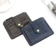 thumbnail image 4 of Bolso informal para tarjetas de viaje para hombres y mujeres con cremallera, bolso para tarjetas de identificación con cambio de color sólido, 4 of 6