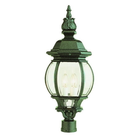 Bel Air Bayville Outdoor Post Lantern - 28H in.