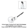 thumbnail image 4 of Oil Dipstick Tank Cap Plug For Touring FLH/T 2007-2016 Models Silver, 4 of 12