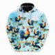 thumbnail image 3 of Sudadera con capucha de estilo hip hop para hombre y mujer, sudadera con estampado 3D de pollo, estilo Harajuku, informal, ropa de calle, 3 of 5