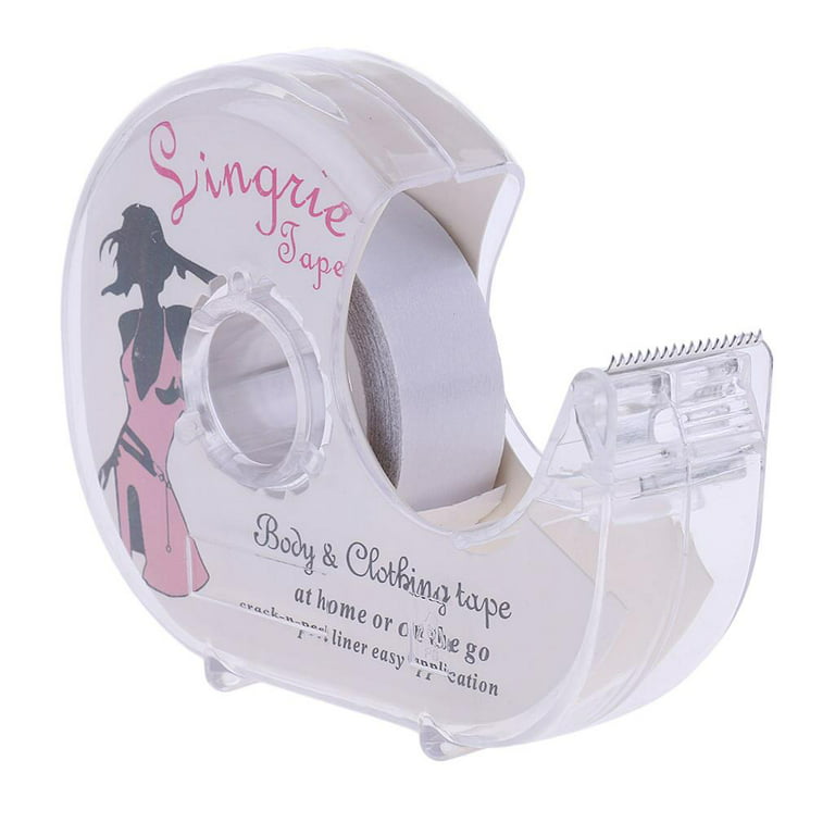 Sharplace Clear Double-Sided Lingerie Body Tape Breast Wig Adhesive for Clothing Prom 5M