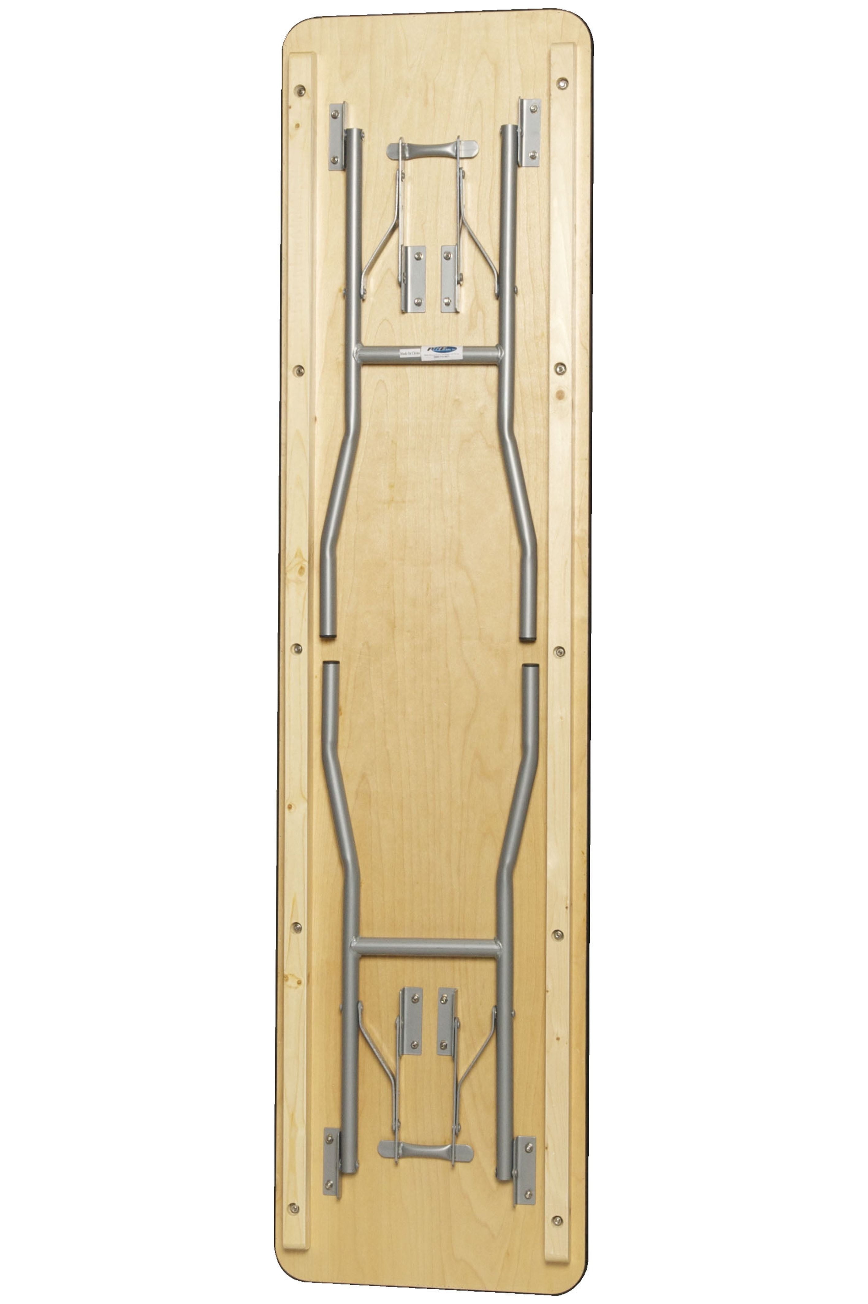 Table - 6'X18" WFT Series Russian Birch Wood - Rubber Edge