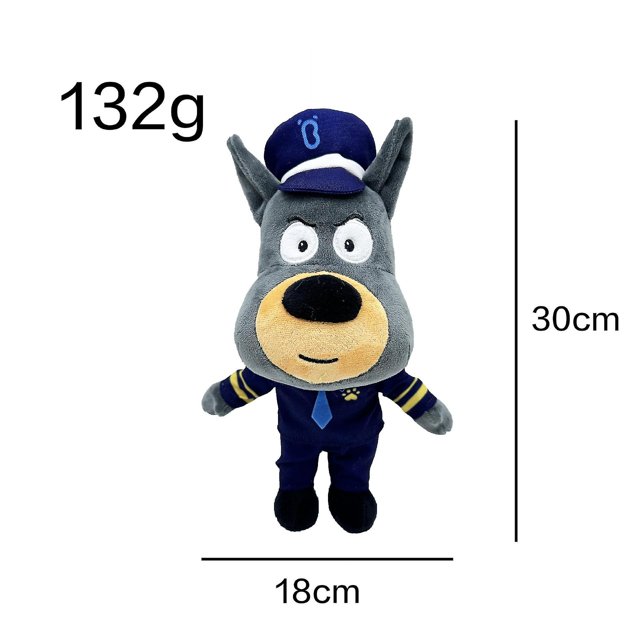 New Sheriff Labrador Labrador Sheriff Plush Doll Animated Plush Doll