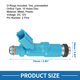 thumbnail image 3 of Inyector de combustible Unique Bargains No.23250-29015 boquilla de inyección de combustible para Toyota Yaris Vitz 1999-2005 1.0L 1.3L Azul 4 Pcs, 3 of 6
