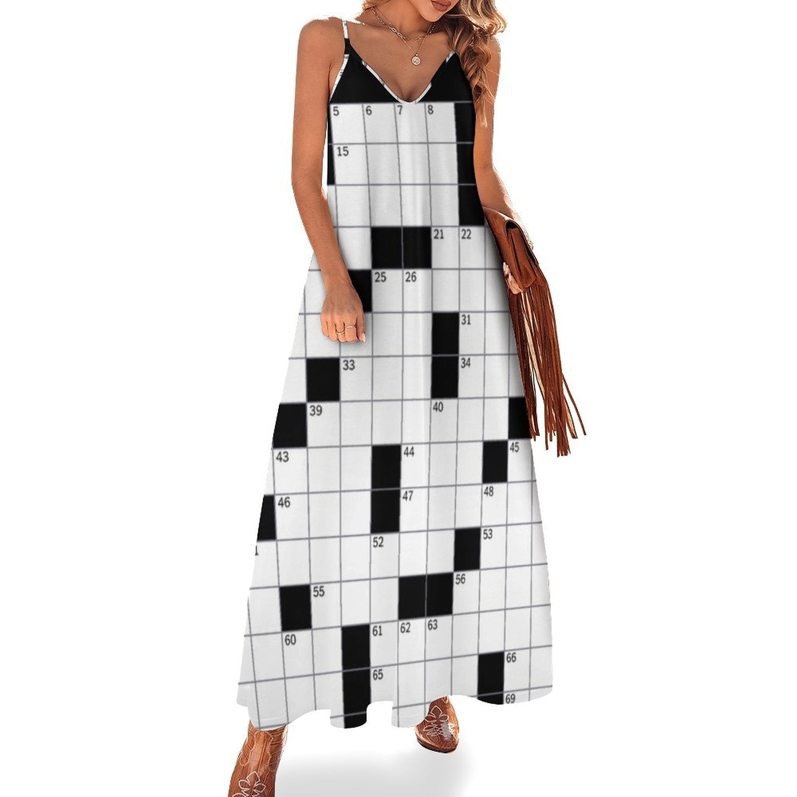 Stuffed Crossword Clue Sleeveless Dress cute dress dress for women summer  clothes for women - Walmart.ca
