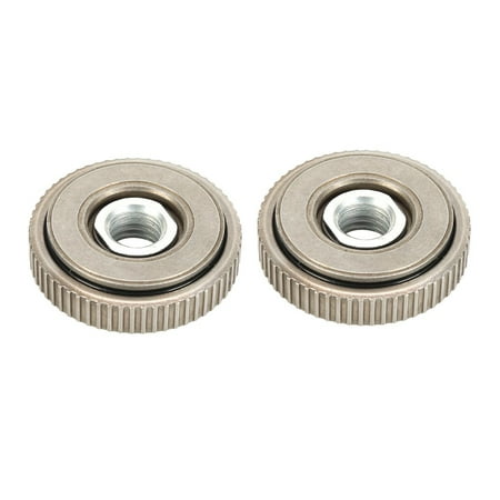 

2pcs M14 Thread Replacement Angle Grinder Inner Outer Flange Nut Set Tools