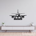 thumbnail image 3 of Handmadetneonsign Airplane Metal Wall Art Light, Airplane Metal Sign Wall Decor, Aircraft Metal Decor 50136, 3 of 5