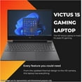 thumbnail image 6 of HP Victus Gaming Laptop, Intel i7-13620H, 32 GB DDR5 RAM, 2 TB PCIe SSD, 15,6" FHD (1920x1080) 144Hz Display, Nvidia G-Force RTX 5060, Backlit Numeric Keyboard, W11 Pro, Mica Silver, 6 of 9