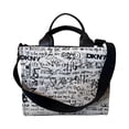 thumbnail image 2 of Bolsa Tote DKNY Grafiti Blanco Logo Negro, 2 of 5