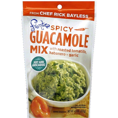 Frontera Spicy Guacamole Mix, 4.5 oz, (Pack of 8)
