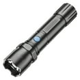thumbnail image 2 of 1000 Lumens Rechargeable LED Flashlight Zoomable 4 Modes, IPX4 Water Resistant Handheld for Outdoor Adventures Night Trips, 2 of 9