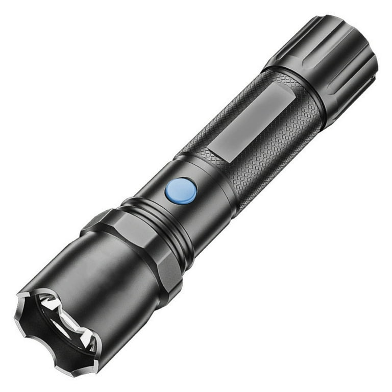 1000 lumen flashlight walmart rechargeable 1000 Lumens Rechargeable LED Flashlight Zoomable 4 Modes, IPX4 Water  Resistant Handheld for Outdoor Adventures Night Trips