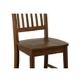 thumbnail image 3 of Contemporary Home Living Hand Finished Solid Dining Chair - 39" - Chestnut Brown, 3 of 8
