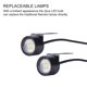 thumbnail image 5 of Luz Intermitente Para Motocicleta, Accesorios Para Vehículos Al Aire Libre, Luces De Advertencia, Lámparas De Señal Prácticas Diurnas Para Reparación 2 Piezas Eigraketly VI006337-00, 5 of 5