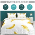 thumbnail image 2 of Colorful Yellow Banana Bedding Set Couple Bedclothes Pillowcase Customized Home Textiles Bed Set for Bedroom Decoration, 2 of 6