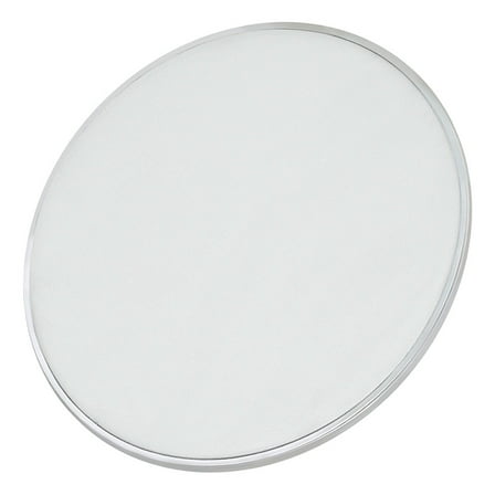 WASHWEPE Drum Silence Mute Head for Drum Accessories 10 Inches 1Pcs in White Metal Polyester