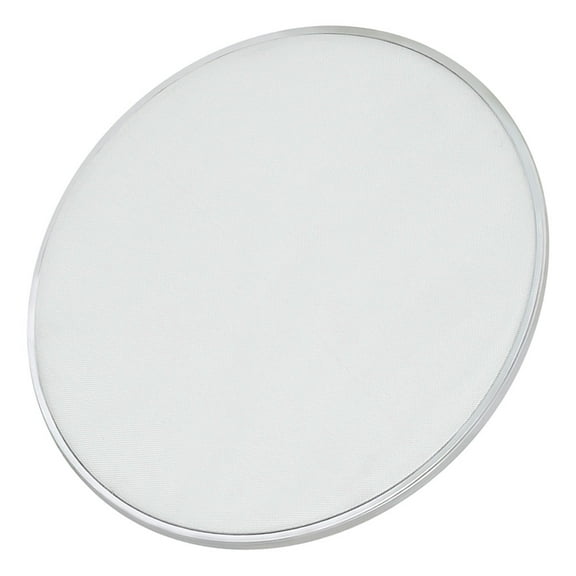 WASHWEPE Drum Silence Mute Head for Drum Accessories 10 Inches 1Pcs in White Metal Polyester