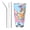 Straw Three-piece Set, variant on Masiiu Bluey Print 20OZ Car Cup for Travel, Insulated Stainless Steel Cup, Leak-Proof Lid with Straw and Direct Drinking Opening-Straw Three-piece Set