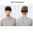 thumbnail image 3 of Diadema deportiva, diadema paquete de 3, banda para el sudor, diadema antideslizante, para trotar, correr, caminar, andar en bicicleta y andar en motocicleta, 3 of 5