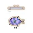 thumbnail image 1 of 2 Piezas Montessori Busy Board Accesorios Juguete Sensorial de Madera para Niños, 1 of 6