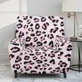 thumbnail image 2 of Xixirimido Pink Leopard Pattern Recliner Slipcovers with Arms 4 Pieces Lazyboy Recliner Chair Cover Non Slip Recliner Slip Covers for Recliner Chair with Storage Pockets Furniture Protector, 2 of 7