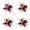 Red, variant on 1PC Artificial Flowers Christmas Tree Wreath Decor, Glitter Flower Ornaments for New Year Party Wedding, DIY Xmas Holiday Decoration Flowers,11.4 Inch