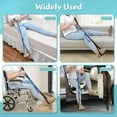 thumbnail image 4 of HSHDLDF Leg Lifter Strap for After Knee Surgery Hip Replacement Recovery Kit Medical Leg Loop Lifter Pull Strap Lift Assist Rigid Foot Lifter for Disabled Elderly Adults Handicap Mobility Aids Porta, 4 of 5