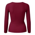 thumbnail image 2 of Aayomet Womens Long Sleeve Tops Sweaters for Women Long Sleeve Casual Tunic Tops for Leggings, M, 2 of 5
