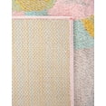 thumbnail image 5 of Unique Loom Whimsy Kids Collection Area Rug - Alicorn (5' 3" x 8' Rectangle Pink/Black), 5 of 9