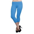 thumbnail image 2 of Vivian's Fashions Capri Leggings - Cotton, Lace (Misses and Misses Plus Sizes), 2 of 4