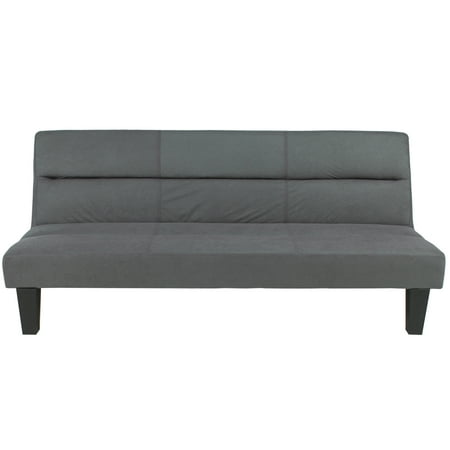 Best Choice Products Microfiber Futon Folding Couch Sofa Walmart Com