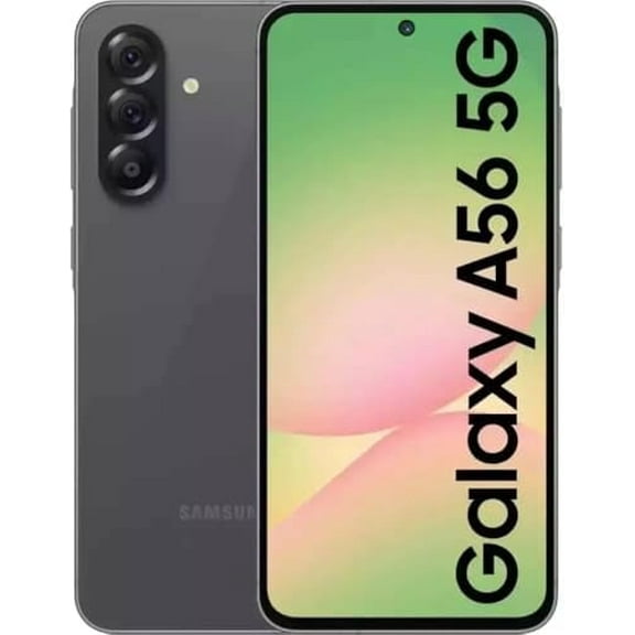 Open Box Samsung Galaxy A56 5G AI, 256GB+12GB RAM, Android Smartphone, Global Version, Unlocked Awesome Graphite