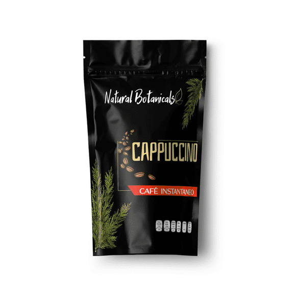 Suplemento Alimenticio Natural Botanicals Café orgánico y Leguminosas sabor cappuccino Instantaneo