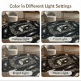 thumbnail image 7 of ODIKA 5'x7' Washable Area Rug Moth Gothic Mystical Galaxy Tarot Motif Witchy Death Academia Refined Structured for Guest Room, Lounge, Apartment, Non-Slip Low Profile, Stain Resistant, 7 of 7