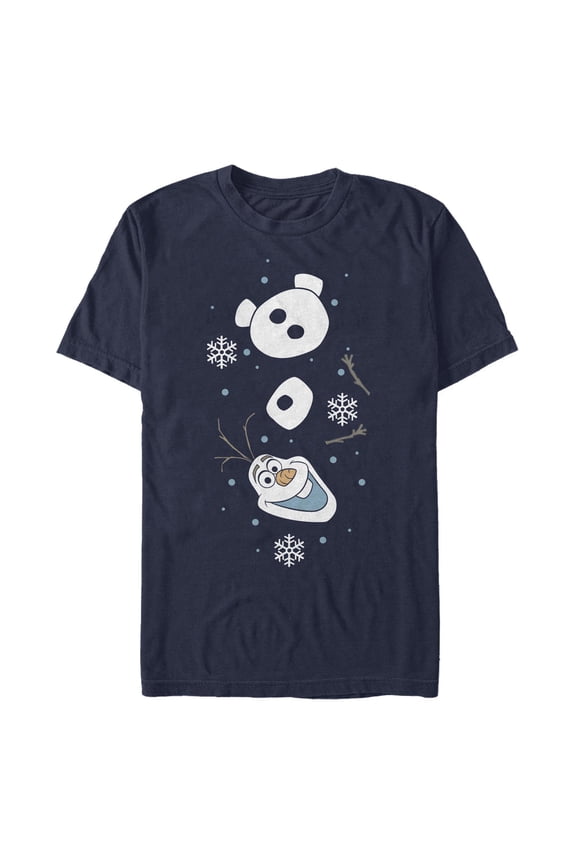Men's Frozen Olaf Snow Jump Graphic T-Shirt