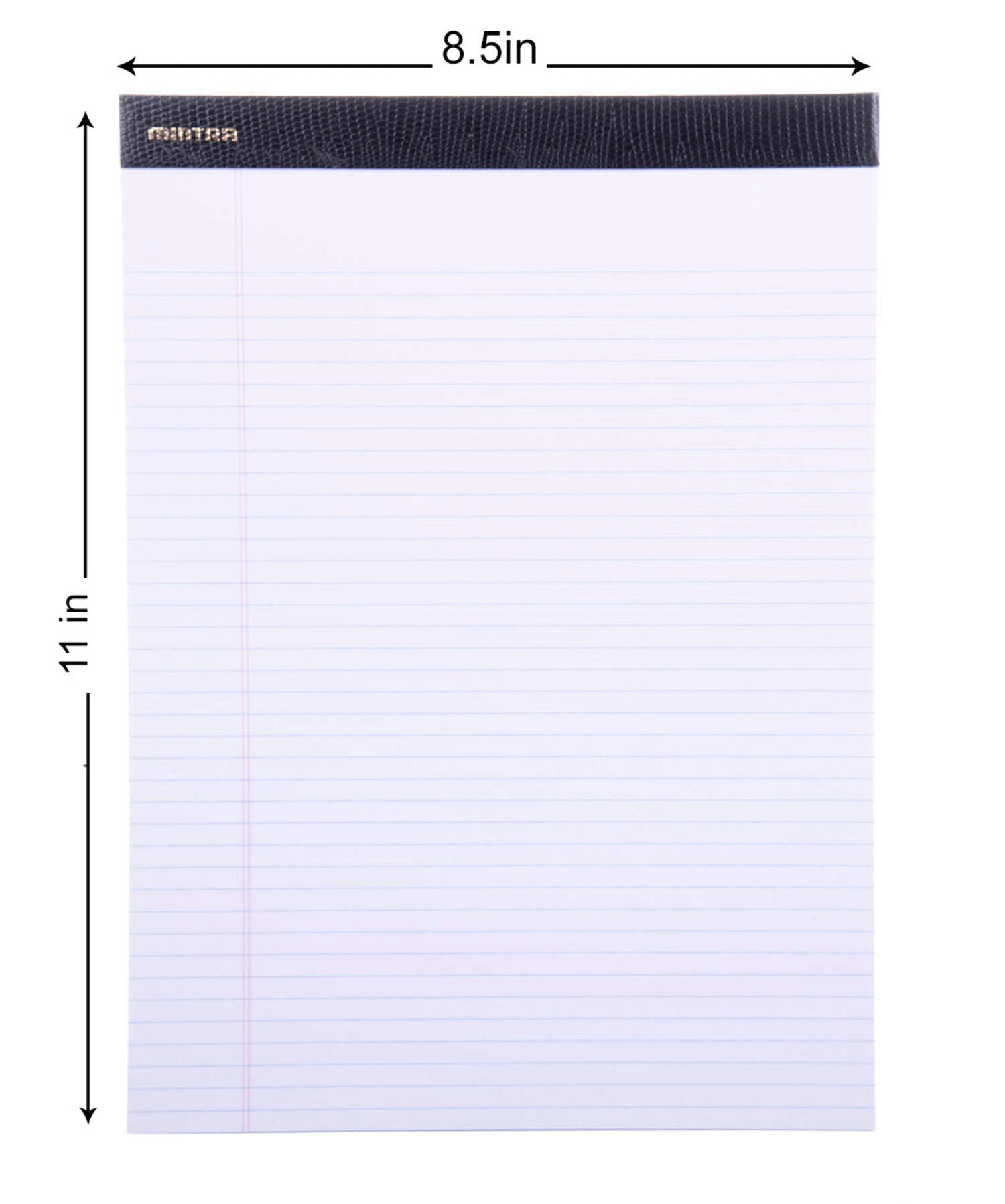 Mintra Office-Legal Pads (Premium Letter-White- Narrow Ruled) 36 Pack