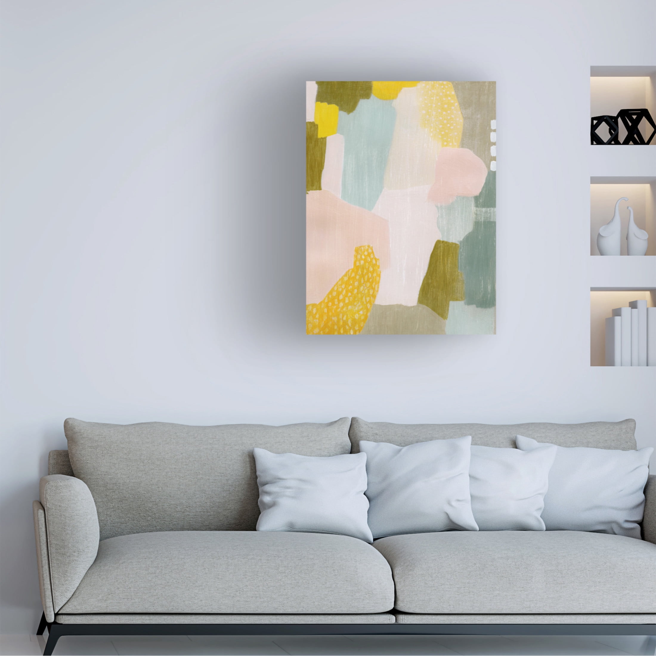 Trademark Fine Art Grace Popp  Circa Pastel I Canvas Wall Art