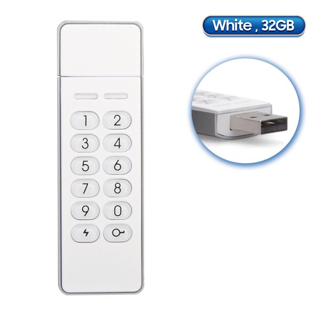 Unidad flash USB Cifrado digital U Disco 16GB/32GB USB 2.0