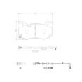 thumbnail image 2 of Brembo Ktx0141 Brake Kit With Rotors, Pads, Pad Wear Sensor, 2 of 2